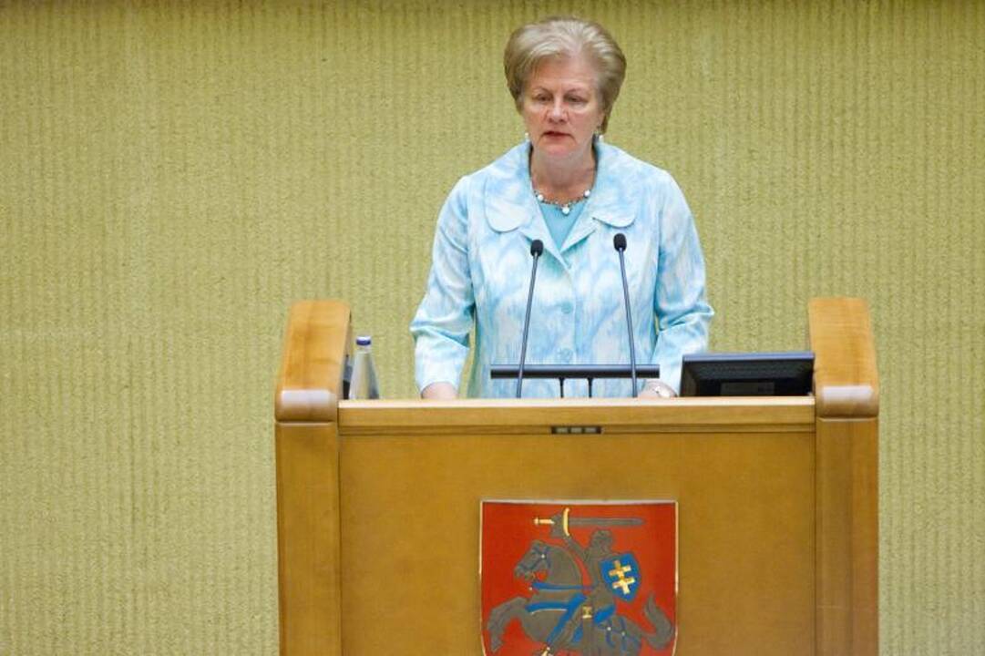 Parlamentarė tremtinė: Lietuvoje nėra šeimos, kurios nebūtų palietę trėmimai