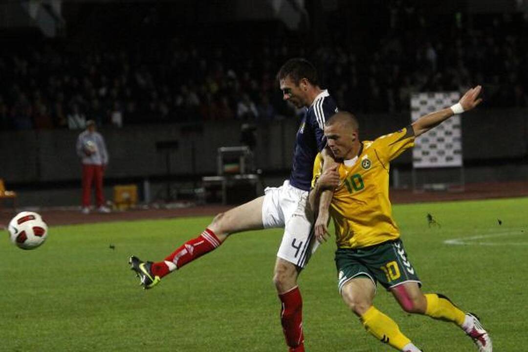 Europos futbolas: lietuviai – prieš škotus 0:0 (papildyta) 