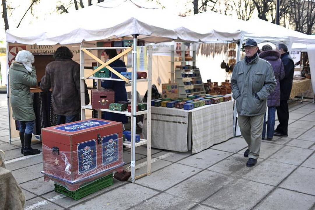 Kazimiero mugėje – kvapų ir spalvų viliotinis