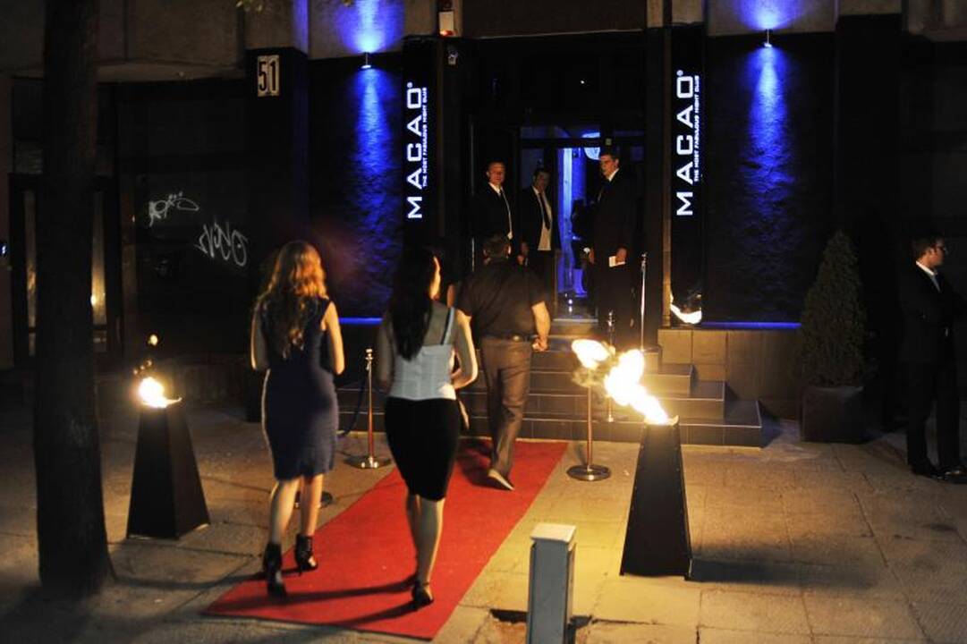 Naktinio klubo „Macao Open Air“ atidaryme – įžymybių desantas