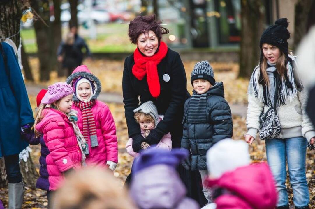 Senamiestį šiurpino mažieji vaiduokliai 
