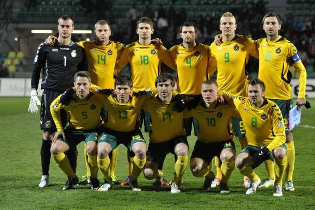 Futbolo rinktinė grįžo kovingai: Slovakija - Lietuva 1:1 