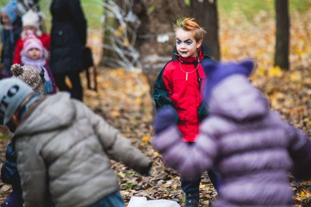 Senamiestį šiurpino mažieji vaiduokliai 