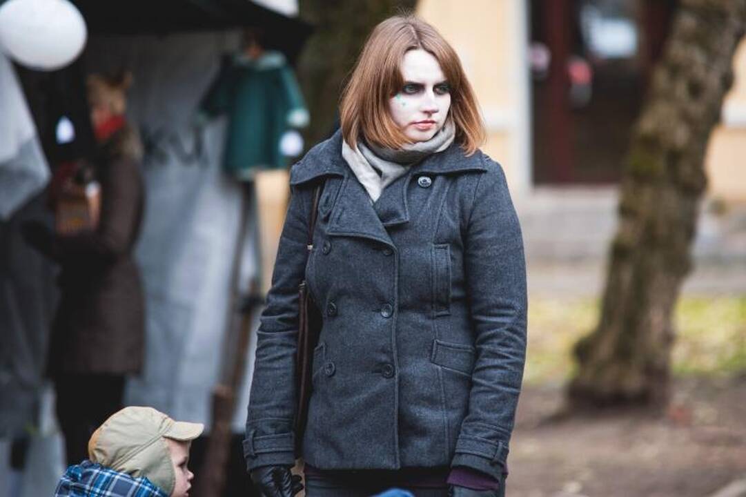 Senamiestį šiurpino mažieji vaiduokliai 