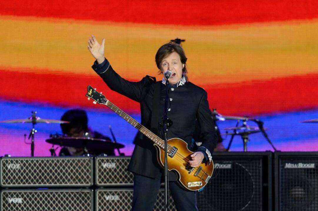 Paulas McCartney: roko patriarchas ir 70-ies nepraranda jėgos