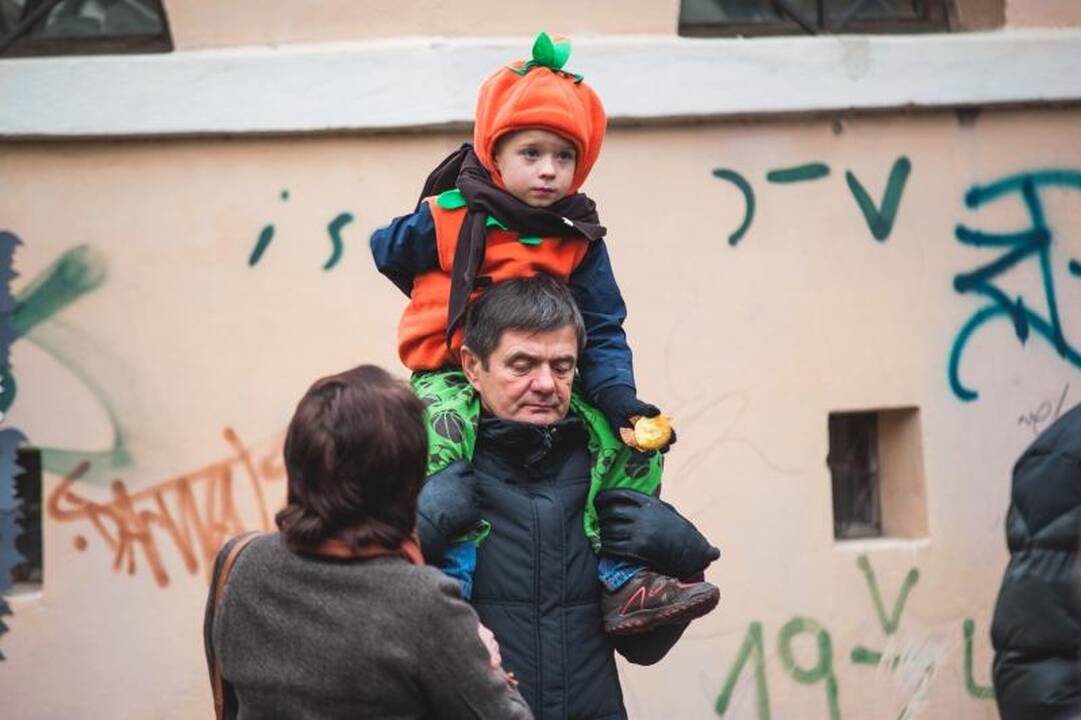 Senamiestį šiurpino mažieji vaiduokliai 