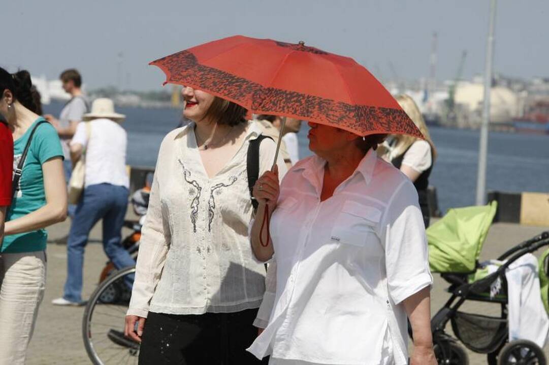 Pajūryje sumuštas 30-ies metų karščio rekordas 