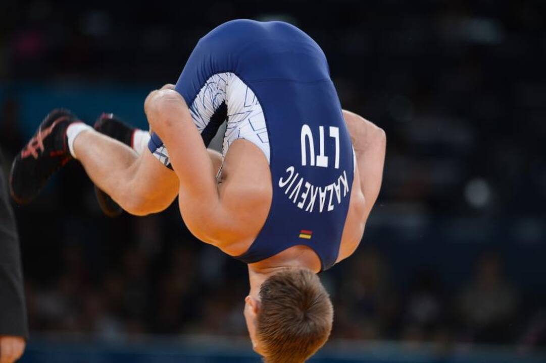 Imtynininkas A.Kazakevičius iškovojo antrąjį Lietuvos olimpinį medalį