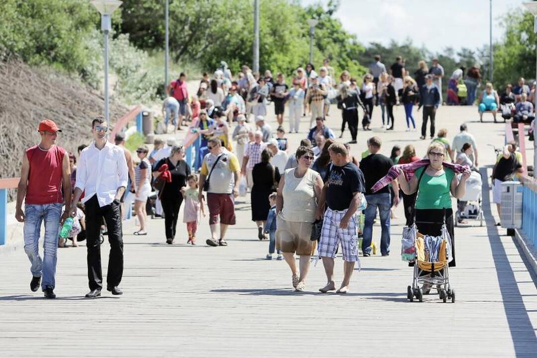 Išrankūs rusai į Palangą atsiveža ir aukles