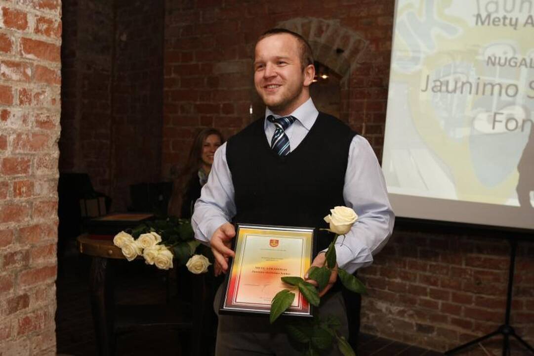 Iniciatyviam Klaipėdos jaunimui įteikti apdovanojimai
