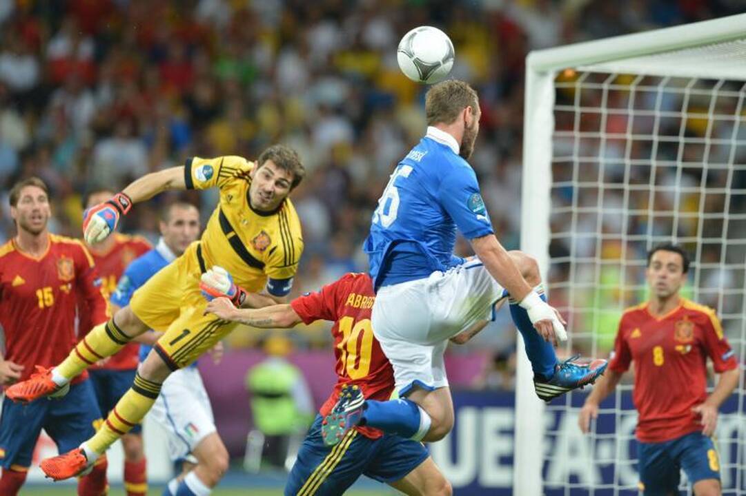 Ispanija „Euro 2012“ finale čempioniškai sutrypė italus