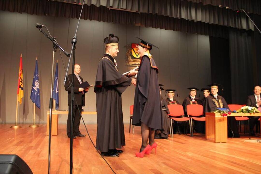 Magistro diplomas Kaune įteiktas ir „X faktoriaus“ nugalėtojai 