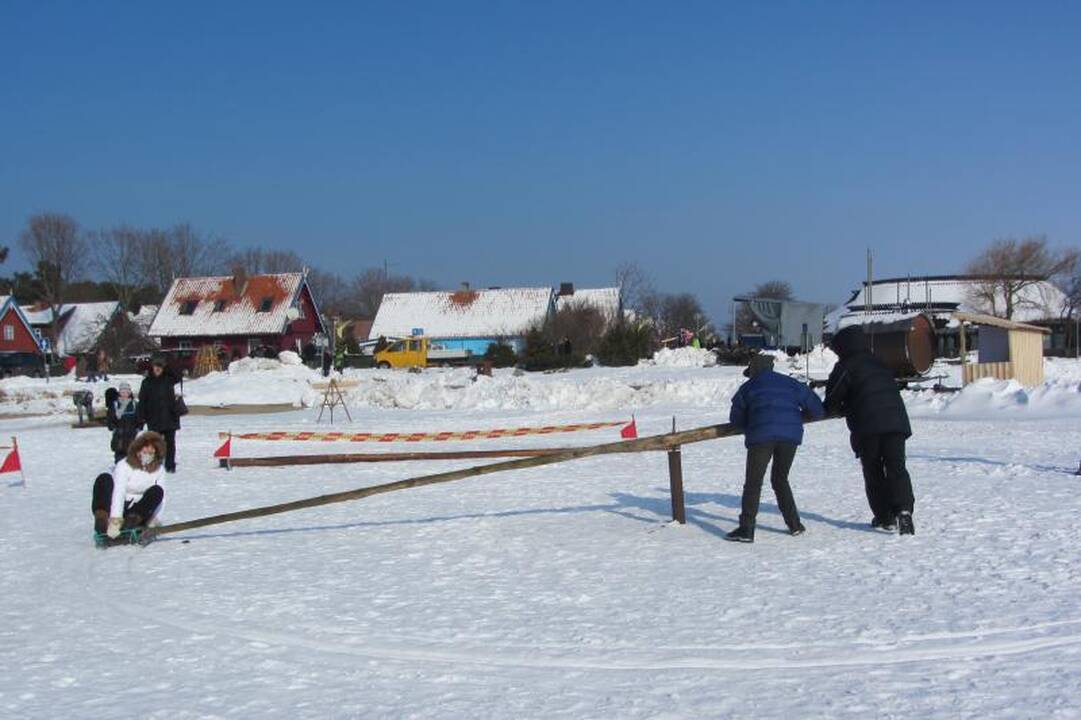 Nidoje šeštadienį – stintų bumbintojų džiaugsmai