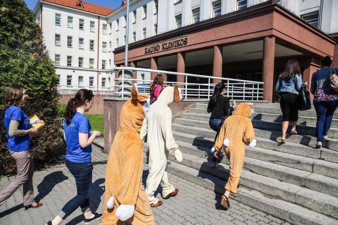 Kauno klinikose išplito apsikabinimų virusas