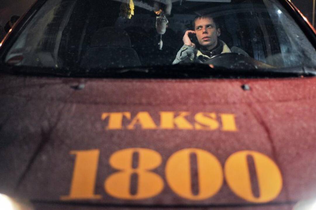 Policija baus protesto akcijoje dalyvavusius taksistus