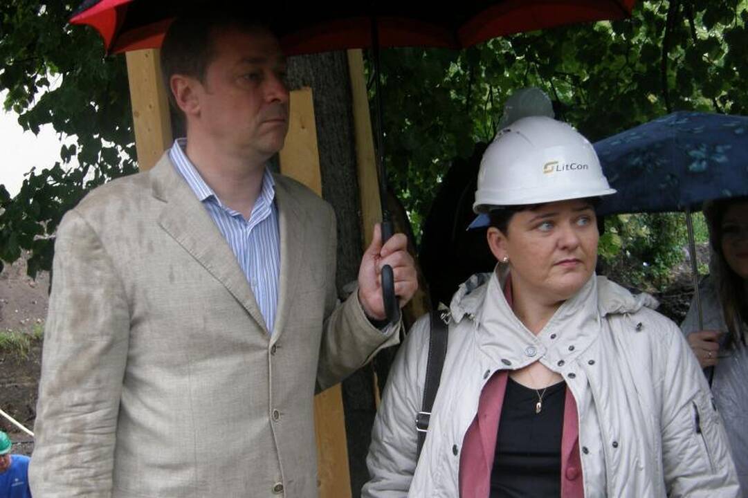 Bernardinų sode archeologai aptiko viduramžių Vilniaus kvartalą