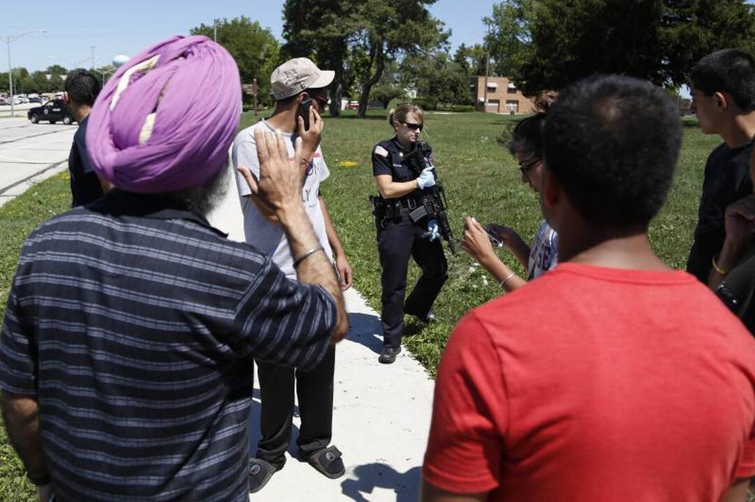 JAV per išpuolį sikhų šventovėje nušauti 7 žmonės