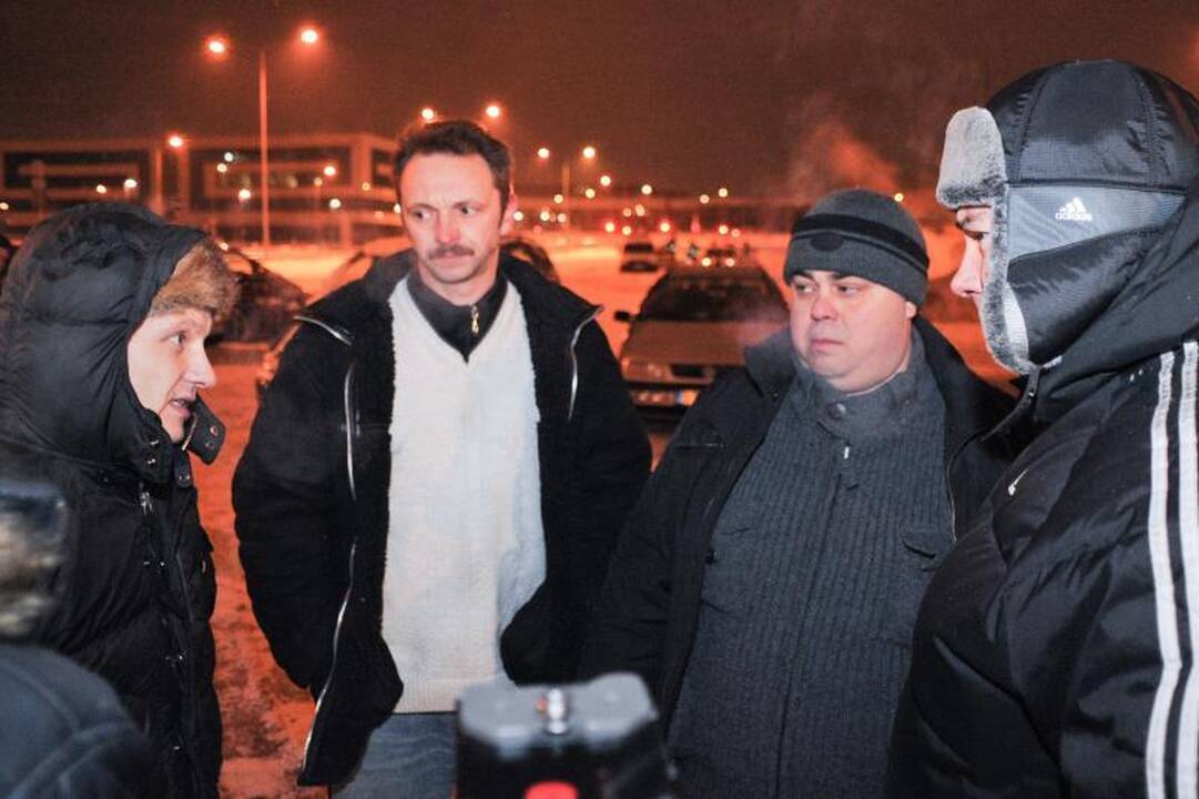 Policija baus protesto akcijoje dalyvavusius taksistus