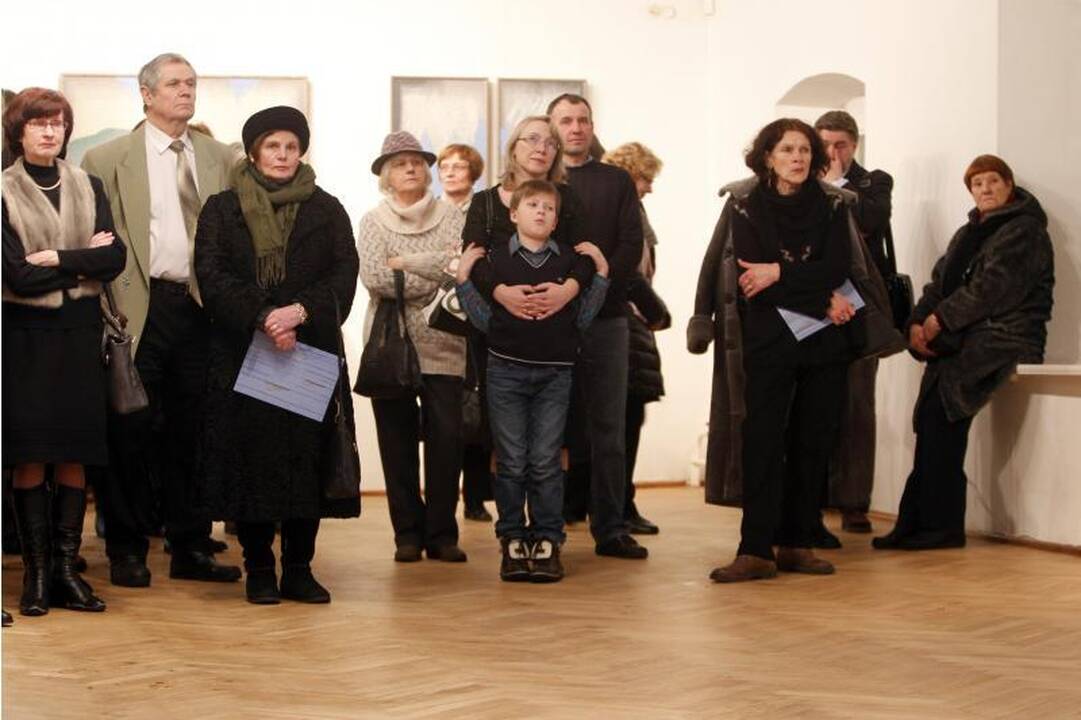 Parodą atidaręs tekstilininkas: „Visi mano darbai yra iš gamtos“
