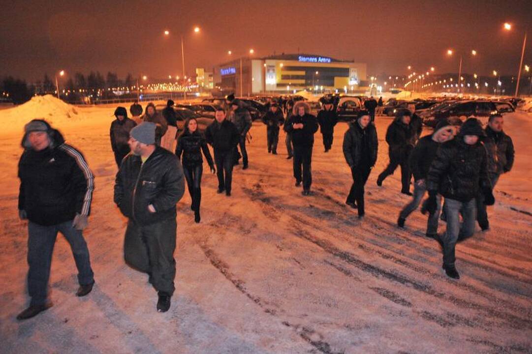 Policija baus protesto akcijoje dalyvavusius taksistus