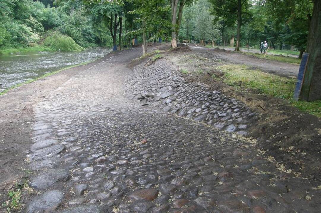 Bernardinų sode archeologai aptiko viduramžių Vilniaus kvartalą