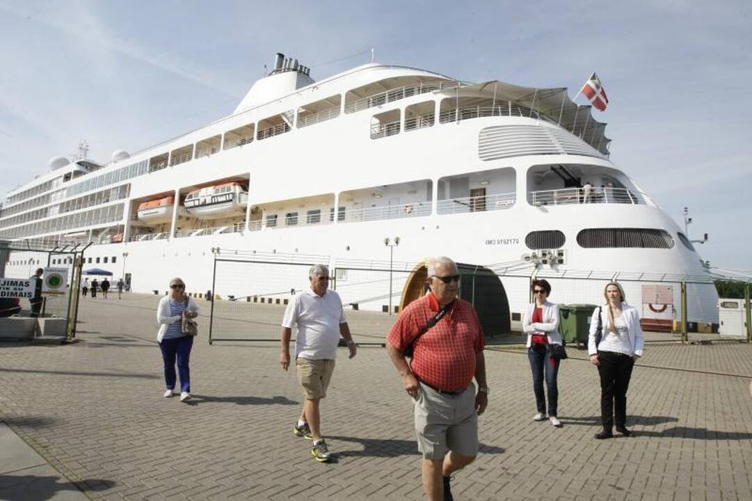 Klaipėdoje – penkių žvaigždučių kruizinis laivas