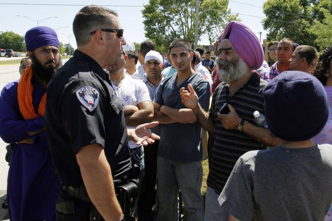 JAV per išpuolį sikhų šventovėje nušauti 7 žmonės