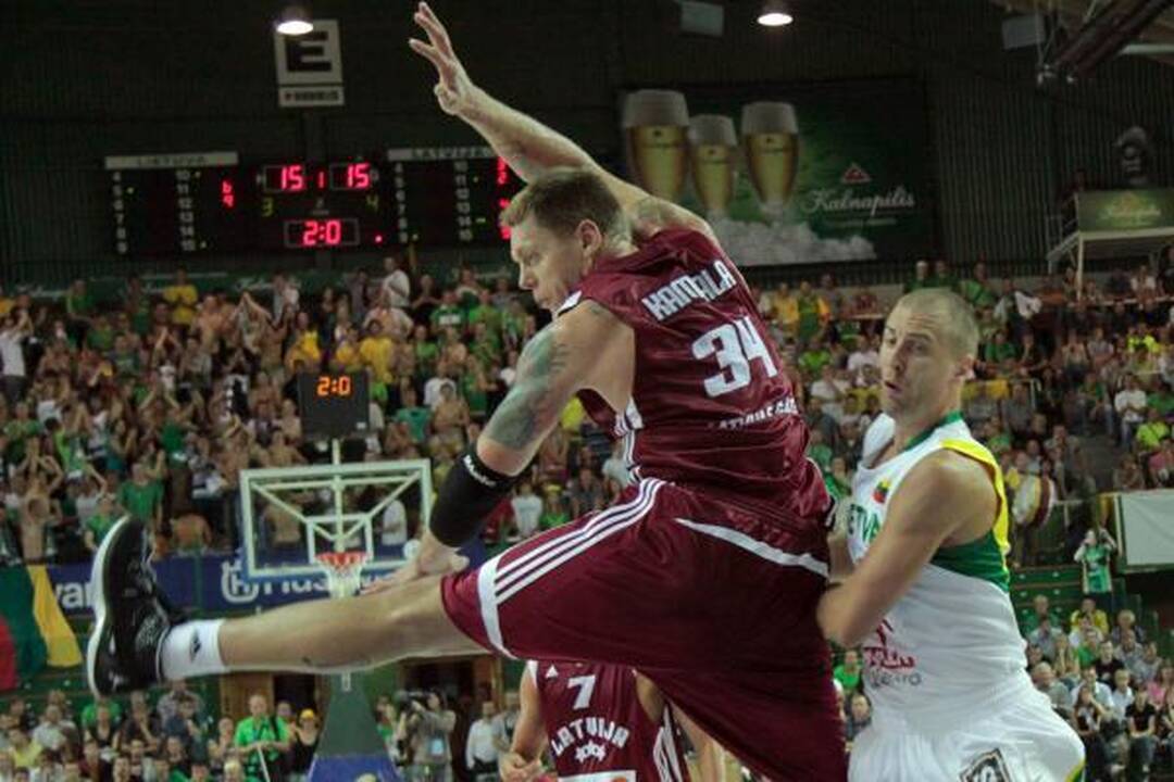 Kauno halės jubiliejui - krepšinio trileris