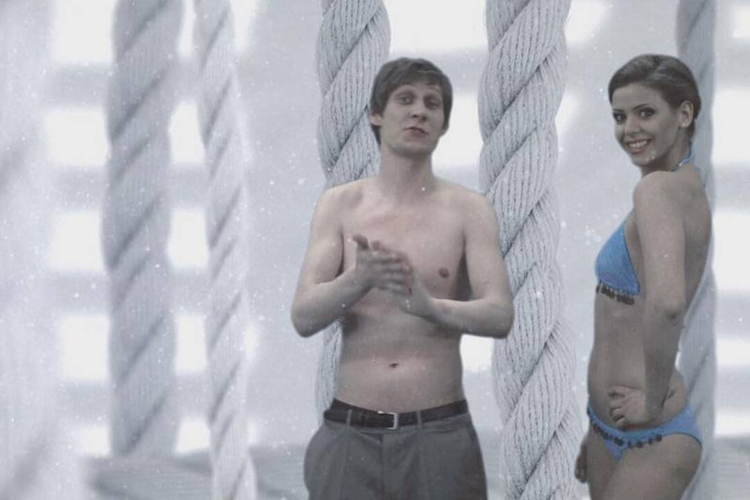 Dileta Meškaitė prieš TV kameras nepabūgo nusimesti drabužių