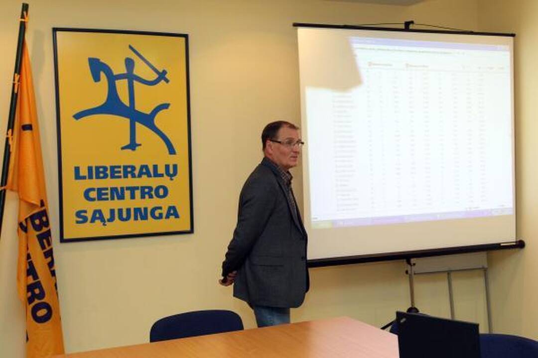 G.Babravičius gali pasitraukti iš LiCS lyderio posto
