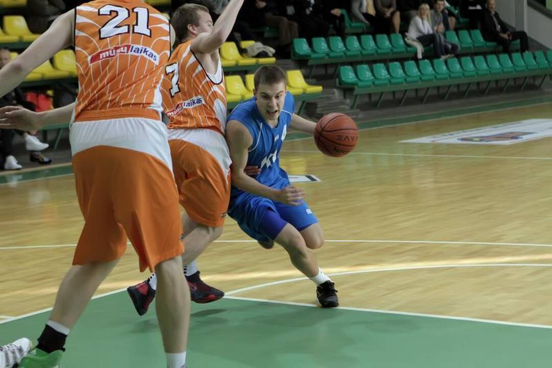 Klaipėdos universiteto krepšininkai startavo pergale
