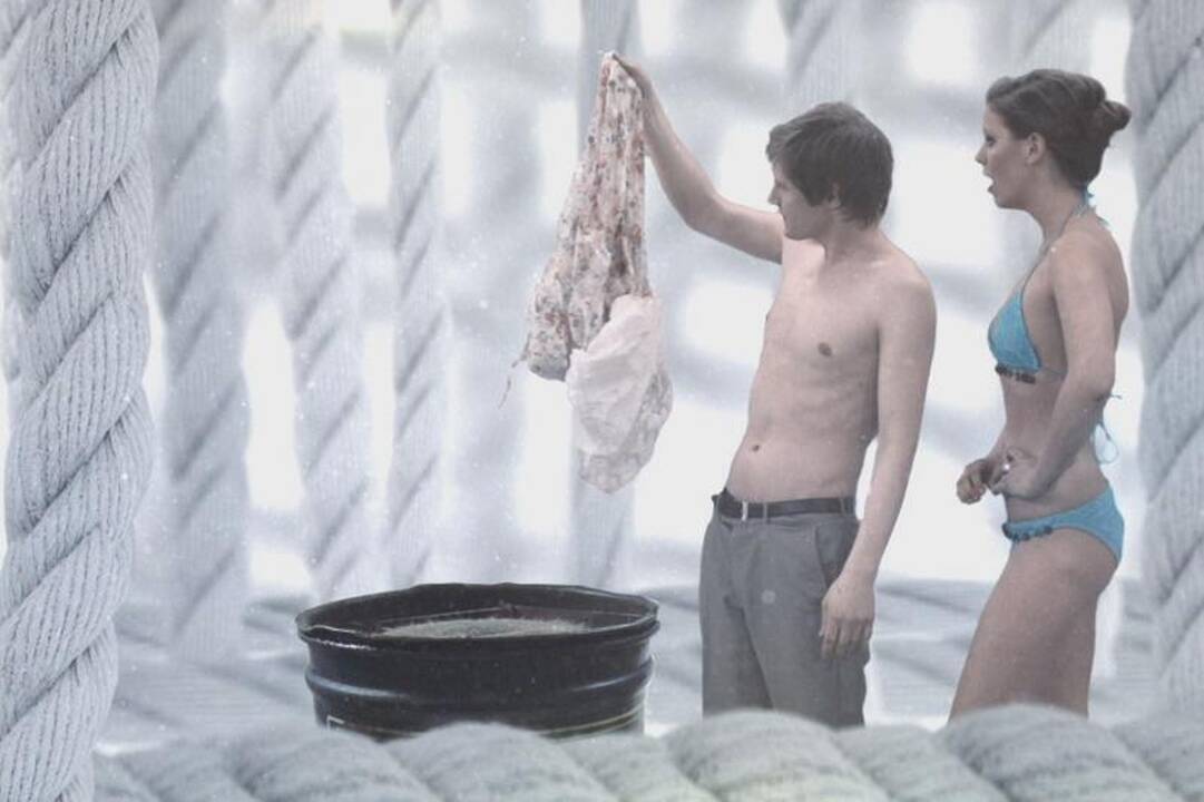 Dileta Meškaitė prieš TV kameras nepabūgo nusimesti drabužių