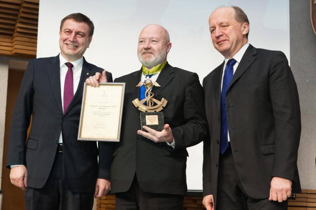 Ministras pirmininkas A.Kubilius apdovanojo klaipėdiečius