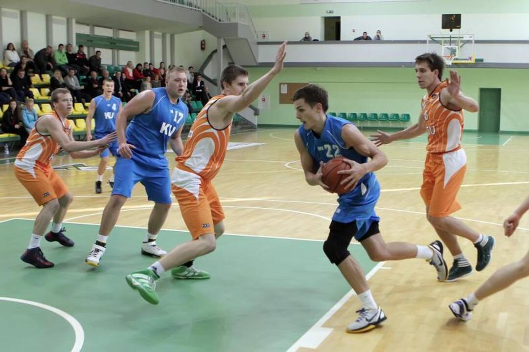 Klaipėdos universiteto krepšininkai startavo pergale