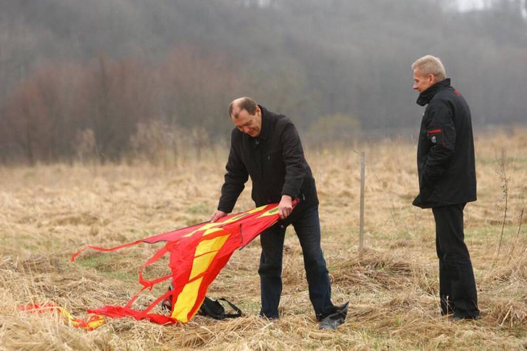Blogas oras aitvarų šventės Zapyškyje nesužlugdė