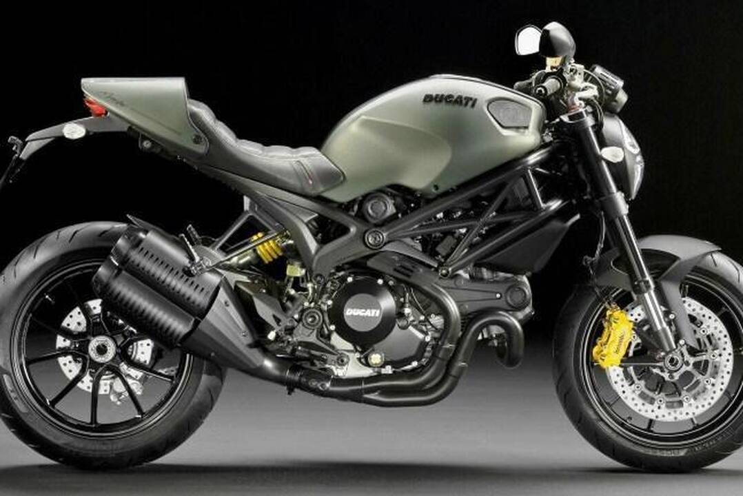 „Ducati“ akibrokštas - dyzelinis motociklas