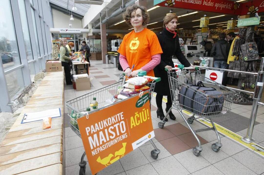 Klaipėdoje įsibėgėjo pavasarinė „Maisto banko" akcija