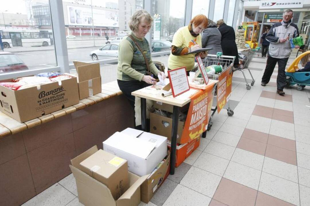 Klaipėdoje įsibėgėjo pavasarinė „Maisto banko" akcija