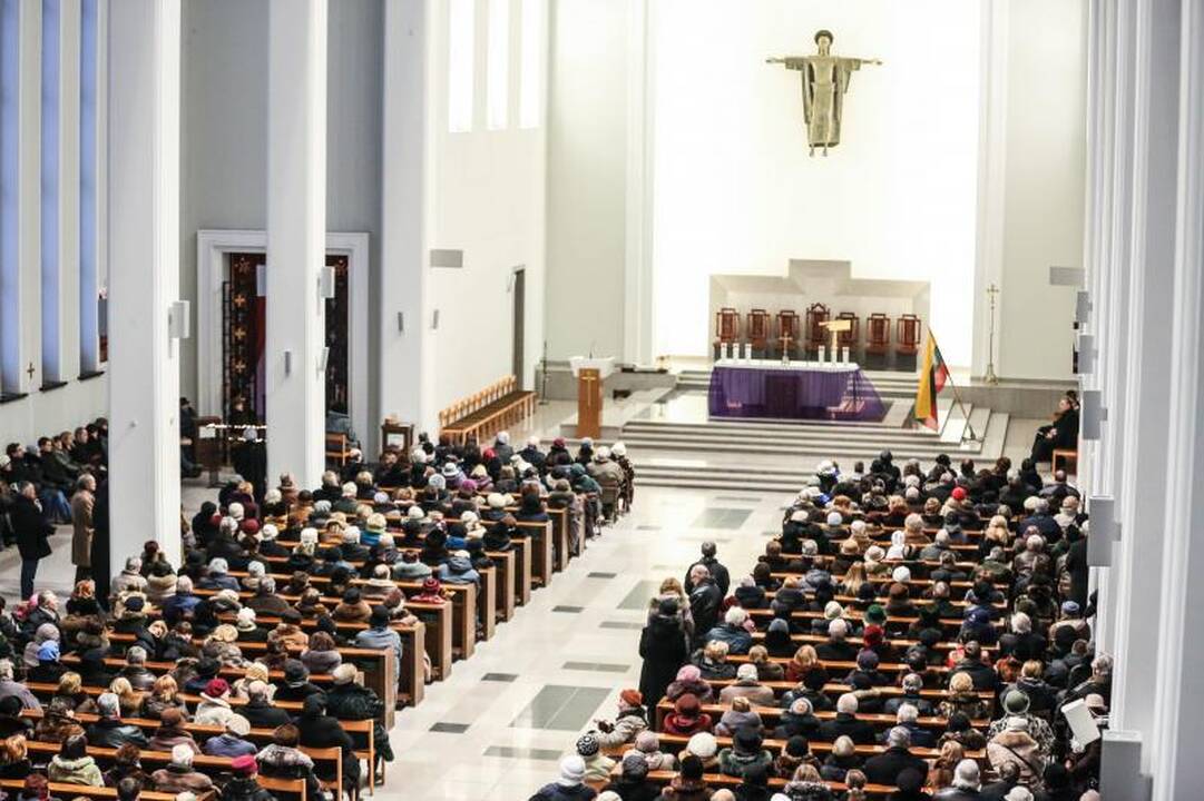 Kauno Kristaus prisikėlimo bažnyčioje skambėjo patriotinės dainos