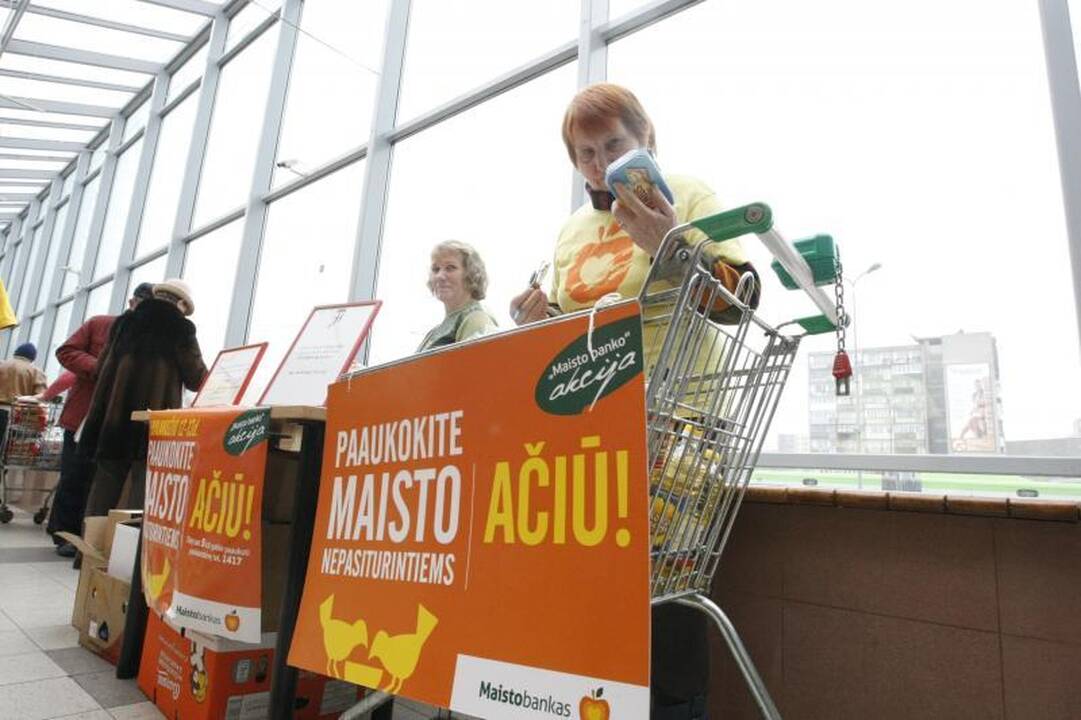 Klaipėdoje įsibėgėjo pavasarinė „Maisto banko" akcija