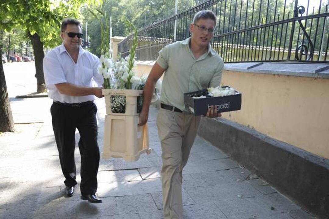 Galiūnas Ž.Savickas žengė prie altoriaus