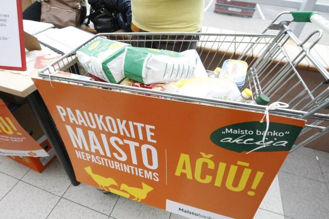 Klaipėdoje įsibėgėjo pavasarinė „Maisto banko" akcija