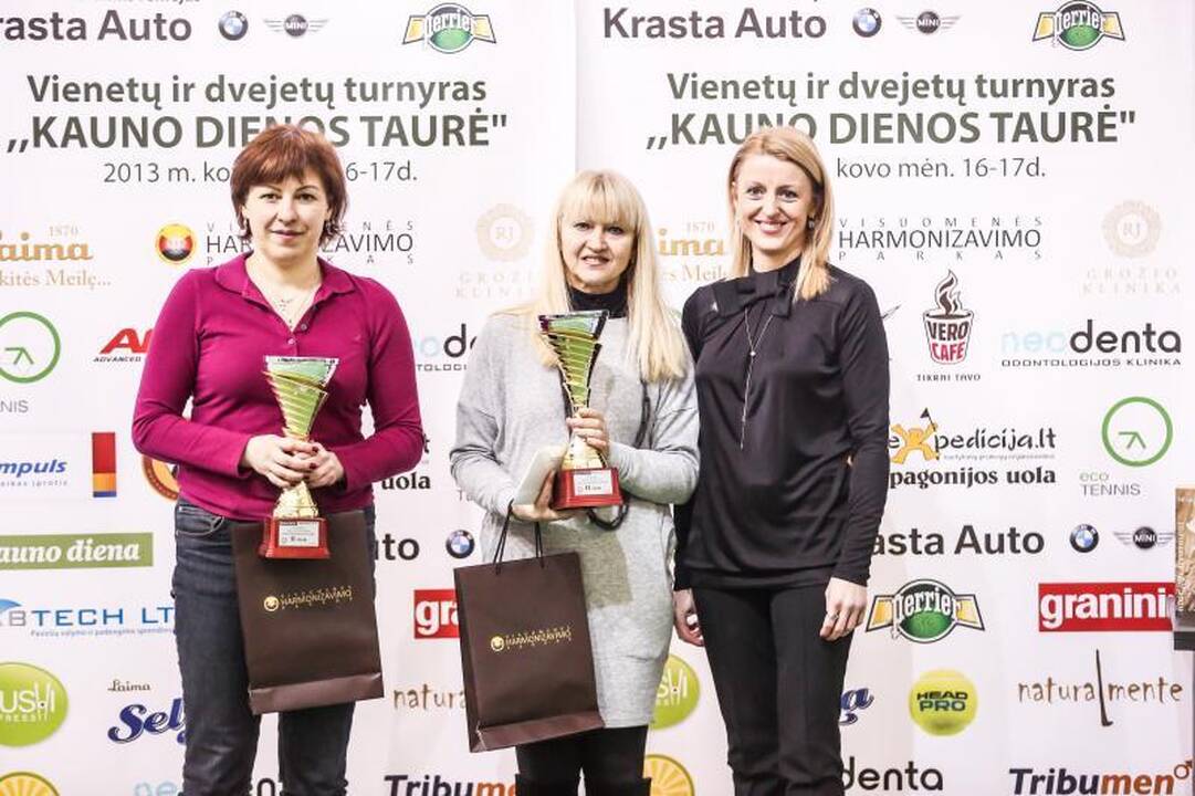 „Kauno dienos taurė“ – dvi dienas užtrukusi teniso fiesta