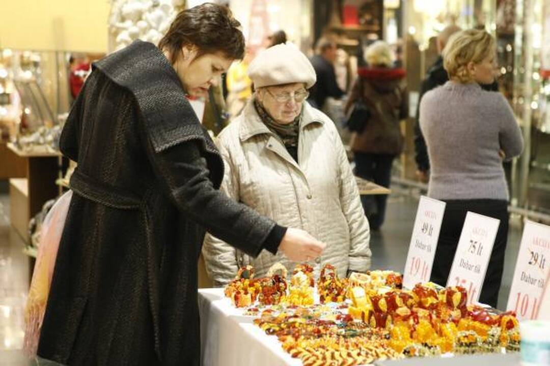 "Jamam": klaipėdiečiai "Akropolio" parduotuvėse tuštino lentynas