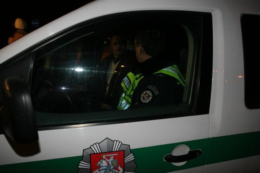 Policija baus protesto akcijoje dalyvavusius taksistus