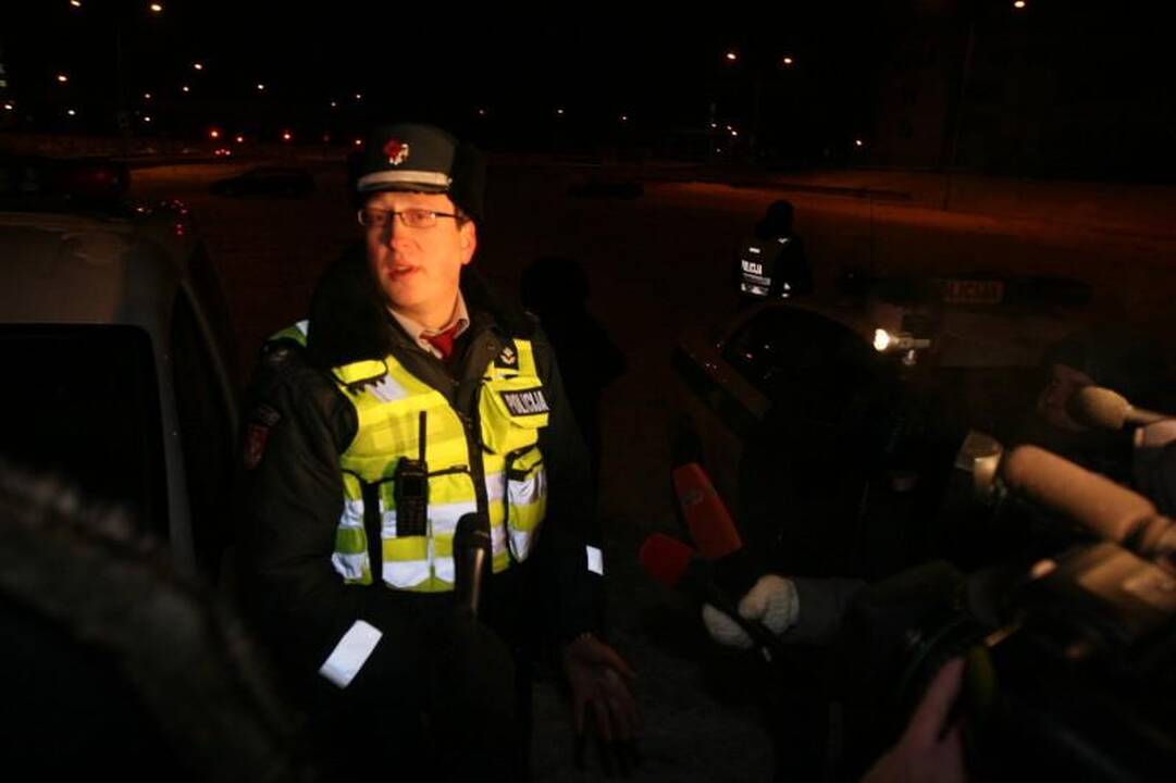 Policija baus protesto akcijoje dalyvavusius taksistus