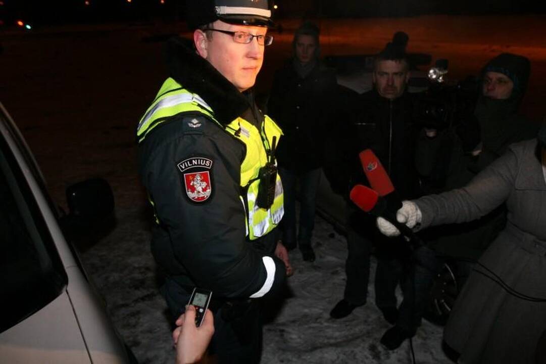 Policija baus protesto akcijoje dalyvavusius taksistus
