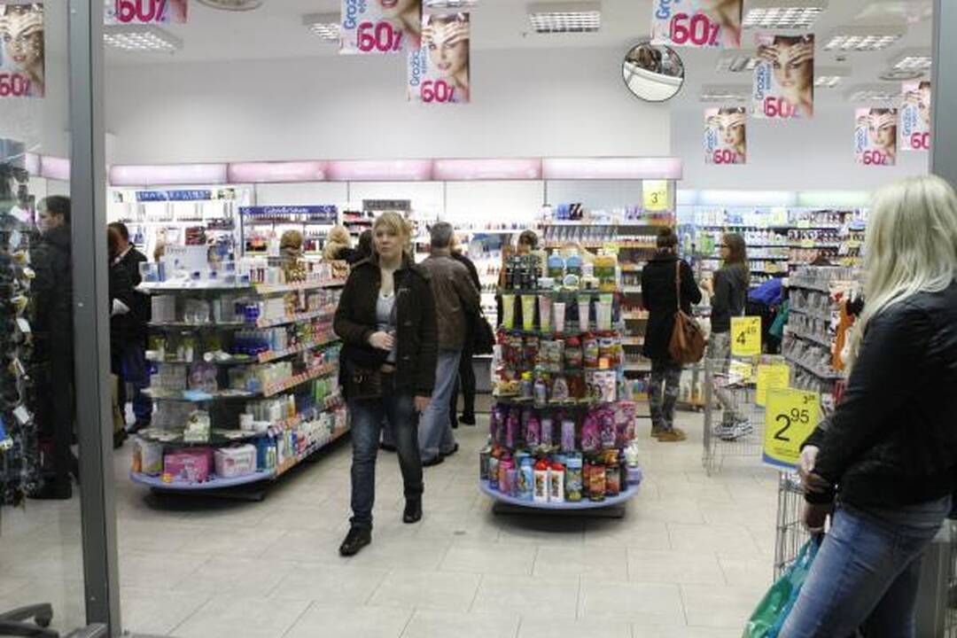 "Jamam": klaipėdiečiai "Akropolio" parduotuvėse tuštino lentynas