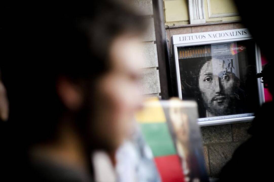 Protestuotojai: yra dalykų, kurių nevalia dergti niekam