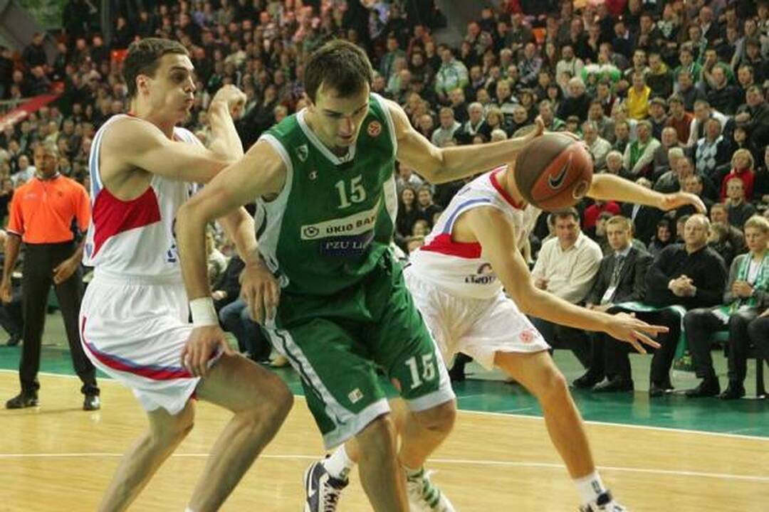 „Žalgiris“ - CSKA: dar viena nesėkmė 68:83 (papildyta)